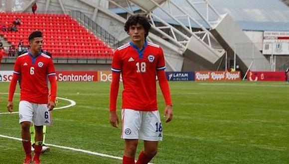 Sebastien Pineau volvió a ser convocado para la Sub-20 de Chile. (Foto: @LaRoja)