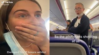 Piloto pierde el control y grita a sus pasajeros por reclamo ante retraso de vuelo