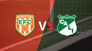 ¡Ya se juega la etapa complementaria! Envigado vence Deportivo Cali por 1-0