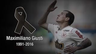 Maximiliano Giusti, ex Universitario, falleció en accidente automovilístico