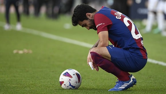 Ilkay Gündogan juega su primera temporada en el FC Barcelona. (Foto: Getty Images)