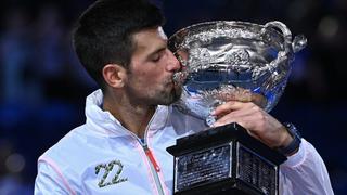 ¡Un nuevo título! Djokovic se queda con el Australian Open 2023 tras vencer a Tsitsipas