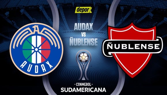 Audax y Ñublense se enfrentan por la Copa Sudamericana 2023. (Diseño: Depor)