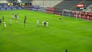 ¡San Leao! Butrón tapó penal y evitó gol de Racing en la Copa Libertadores [VIDEO]