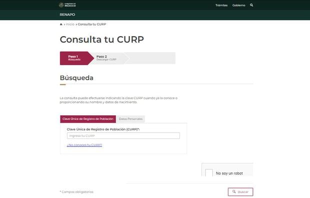 Consultar Curp Online Cómo Saber Y Sacar Gratis Mi Clave Única De Registro De Población 7763