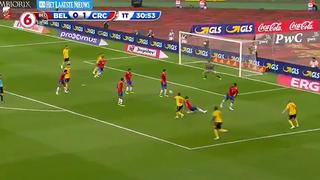 Eden Hazard sacó su calidad y Bélgica empató a Costa Rica con gol de Mertens [VIDEO]
