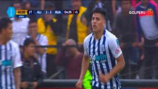 Riojas se falló el gol de la victoria ante Huancayo en la última jugada del partido [VIDEO]