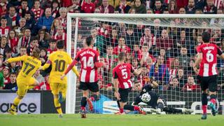 Estaba solo: Griezman se perdió el 1-0 del Barcelona vs Athletic Club Bilbao tras fallar mano a mano [VIDEO]