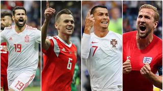 Nadie puede con Cristiano: así va la tabla de goleadores del Mundial Rusia 2018 en la primera fase