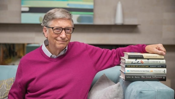 Bill Gates habla sobre el futuro de la educación (Foto: AFP)