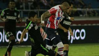 Volvió el 'Mudo' Rodríguez: Junior empató con Atlético Nacional por Liga Águila 2018