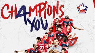 Lille se proclamó campeón de la Ligue 1 y puso fin a hegemonía de PSG