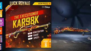 Guía de Free Fire para conseguir el Executioner KAR98K