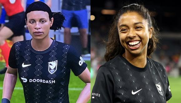 FIFA 23: la divertida reacción de las jugadoras de la National Women’s Soccer League al ver sus rostros en el juego. Foto: EA Sports