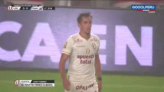 ¡Goleada! Goles de Martín Pérez Guedes y José Rivera para el 4-0 de Universitario vs. Mannucci