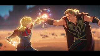 Capitana Marvel vs. Thor: “What If...?” resuelve la duda sobre el Vengador más fuerte