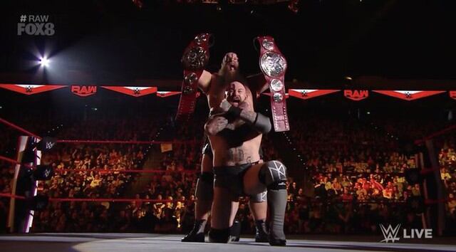 The Viking Raiders derrotaron a The Singh Brothers. (Foto: WWE)
