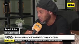 Ronaldinho se pronuncia por primera vez tras su paso por la cárcel en Paraguay