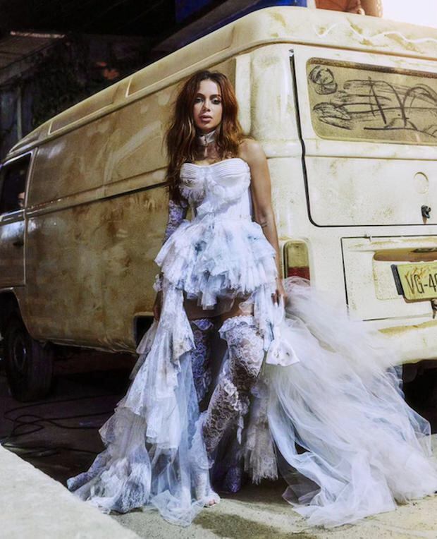 Anitta en el videoclip de "Used to Be" (Foto: Anitta / Instagram)