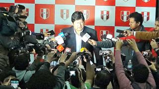 Selección Peruana: Edwin Oviedo anunció inversión en proyectos de menores para el 2018