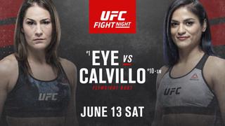 ¡Más eventos de UFC a la vista! Jessica Eye y Cynthia Calvillo encabezarán la velada del 13 de junio