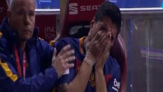 Luis Suárez sufrió lesión, lloró y podría perderse la Copa América