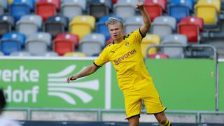 Un gol cada seis días: las espectaculares cifras de Erling Haaland desde que llegó a Borussia Dortmund