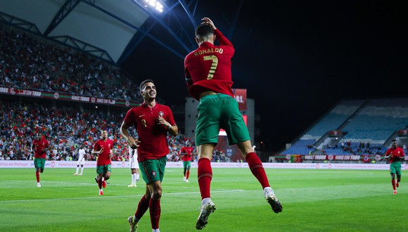 Portugal derrotó 3-0 a Qatar en amistoso con gol de Cristiano Ronaldo. (Foto: Getty Images)