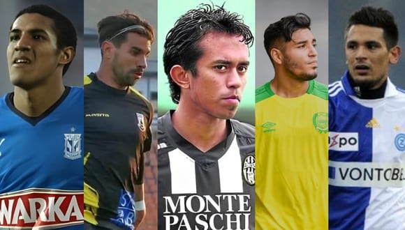 Selección peruana: cinco jugadores que estuvieron en Europa y no debutaron en la 'Bicolor' (Foto: Composición)