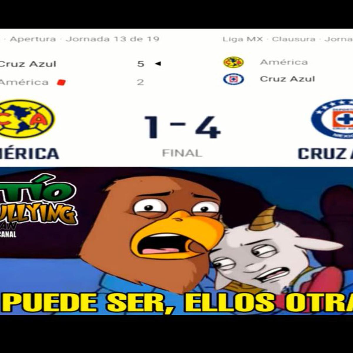 América vs. Cruz Azul MEMES: las reacciones más virales al empate en el  Clásico Joven por la fecha 12 del Apertura 2020 Liga MX | FOTOS |  FUTBOL-INTERNACIONAL | DEPOR