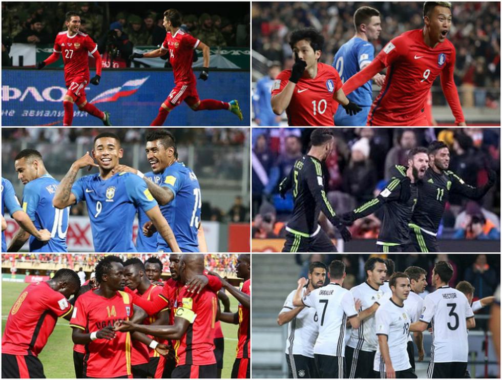 La selecciones clasificadas al Mundial si las Eliminatoria Rusia 2018 terminaran hoy (Getty Images).