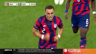 Para enmarcar: golazo de Segiño Dest para el 1-1 del Estados Unidos vs. Costa Rica [VIDEO]
