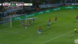 ¡Imposible para Keylor! Guzmán y el espectacular gol de México para empatar el partido en Monterrey [VIDEO]
