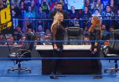 ¡No se soportan! Becky Lynch y Charlotte Flair se agarraron a golpes en el SmackDown de Indiana [VIDEO]