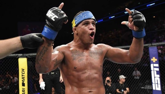 Gilbert Burns dio positivo al COVID-19 y quedó fuera del UFC 251. (Foto: UFC)