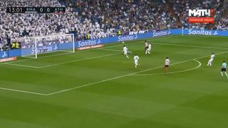 Qué sutileza: Iñaki Williams y una exquisita definición para batir la portería del Real Madrid