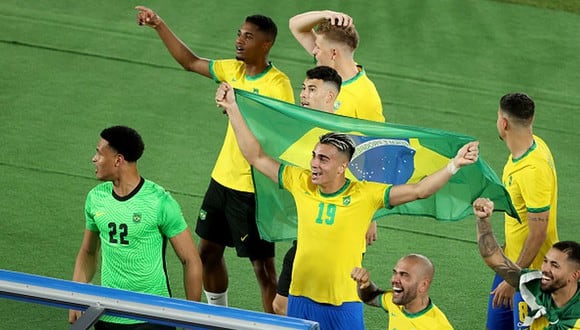Brasil le ganó a España en la final de los Juegos Olímpicos de Tokio. (Getty)