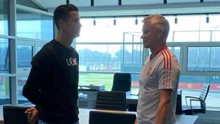 Tras reunirse con Solskjaer: Cristiano Ronaldo tuvo su primer entrenamiento en Manchester United