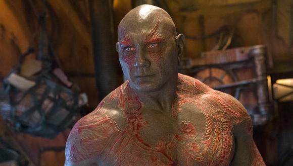Dave Bautista (Drax) está convencido que “Guardianes de la Galaxia Vol. 3″ es mejor que las anteriores. Foto: Marvel Studios