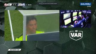 ¡El VAR se hizo presente! El gol anulado a Polo en el Universitario vs. Alianza Atlético