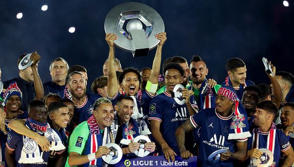 PSG es el vigente campeón de la Ligue 1 tras un nuevo título en el 2021-22. (Foto: Getty)