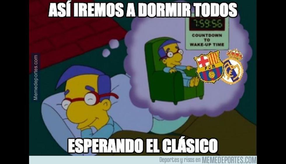 Los memes que calientan la previa del clásico entre Barcelona y Real Madrid. (Meme Deportes)