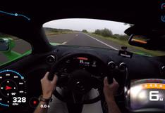 ¡Espectacular! Mira como el McLaren 570S alcanza los 328 km/h | VIDEO