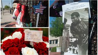 Muhammad Ali: fanáticos montaron emotivo monumento tras su muerte