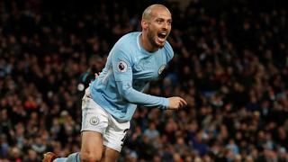 Un español abrió el clásico de Inglaterra: David Silva golpeó al Manchester United con un gran zurdazo