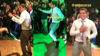 Aldo Corzo bailó a lo Chayanne y fue sensación en la boda de Horacio Benincasa [VIDEO]