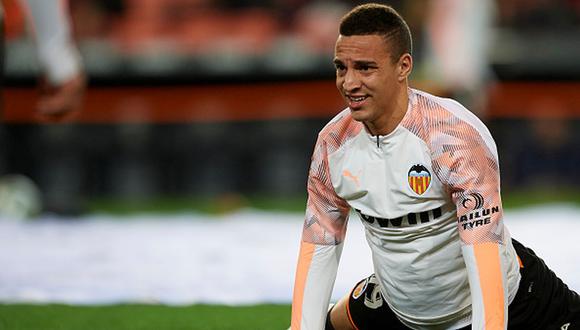 Rodrigo Moreno sufrió una lesión el sábado en el duelo ante Eibar. (Getty Images)