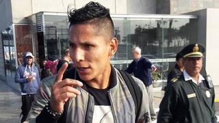 Raúl Ruidíaz llegó a Lima: "Tenemos que ganarle a Paraguay, no hay otra"