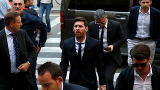 Lionel Messi y su padre fueron condenados a 21 meses de cárcel por fraude