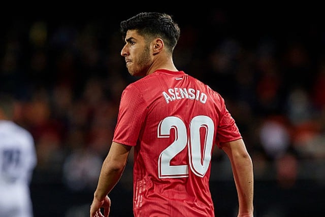 Marco Asensio en Real Madrid.